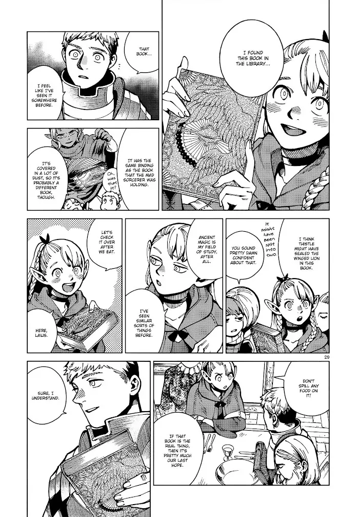Delicious in Dungeon Chapter 63 image 29_optimized